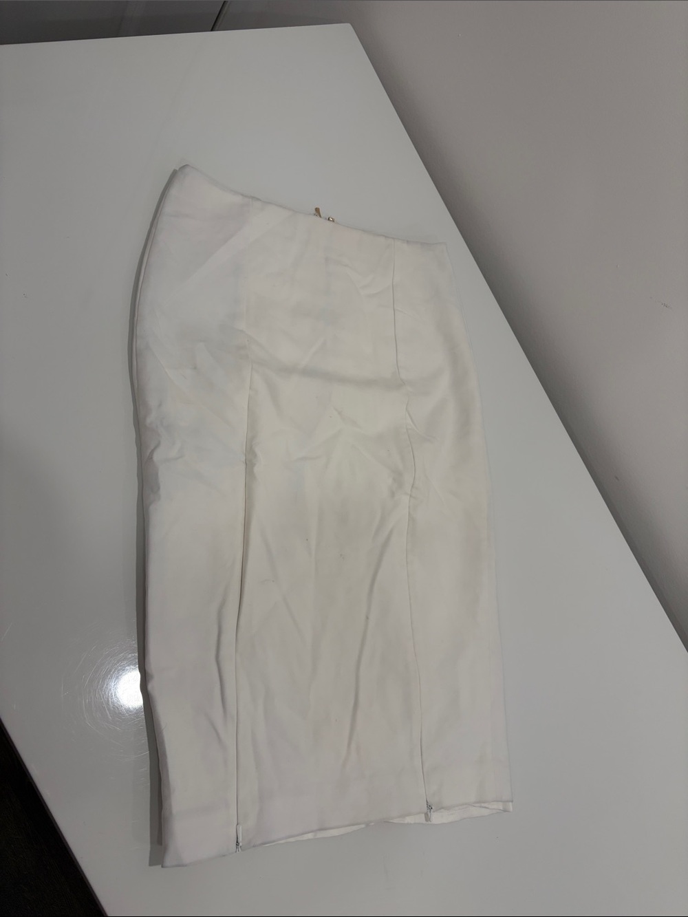 Marciano White High-Waist Pencil Skirt